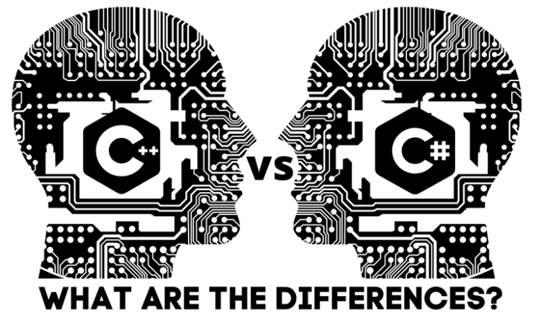 difference between c++ vs c#