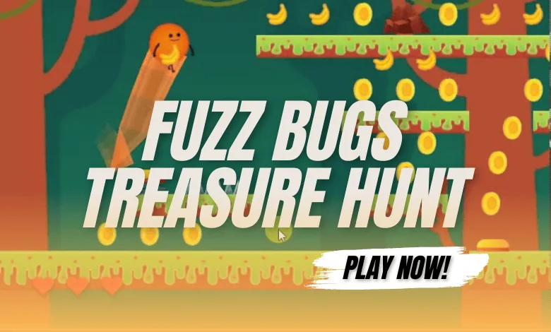 play fuzz bugs treasure hunt game online for free