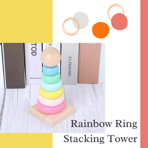 rainbow ring stacking tower