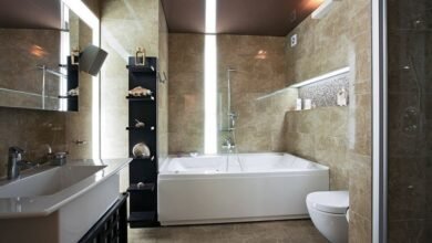 luxury walk-in shower