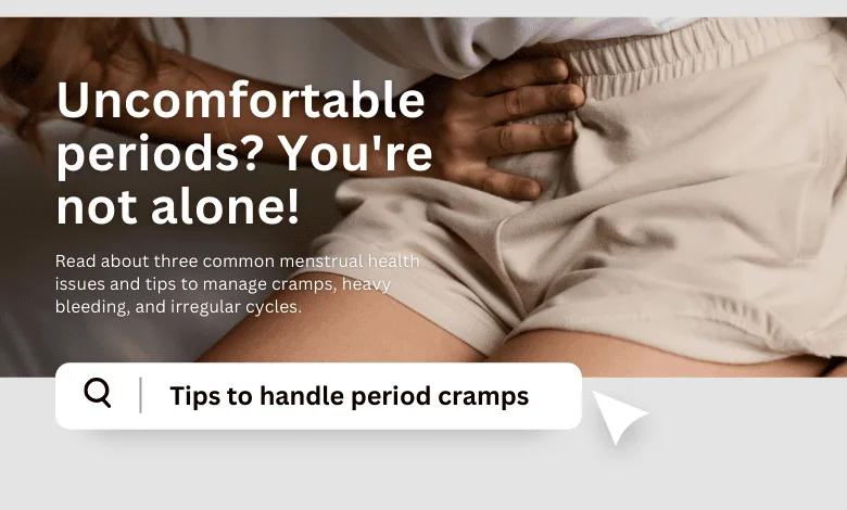 common menstrual health issues