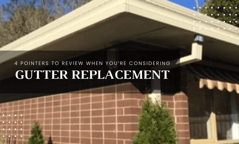 gutter replacement