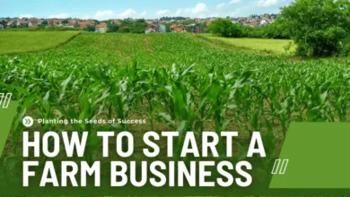 how to start a farm business