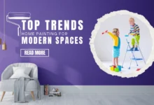 Discover the latest home painting trends for modern spaces. See how vibrant colors and unique techniques can transform your home.