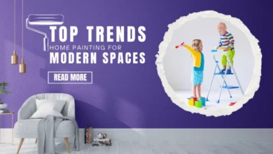 Discover the latest home painting trends for modern spaces. See how vibrant colors and unique techniques can transform your home.