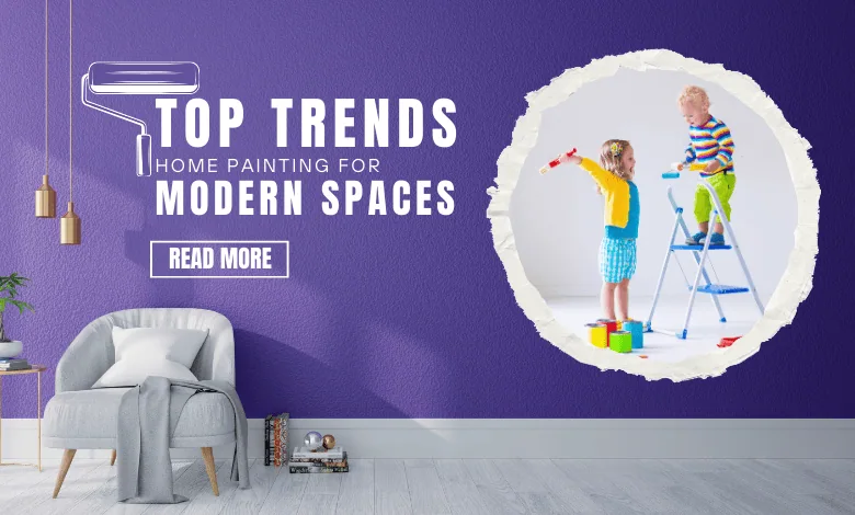 Discover the latest home painting trends for modern spaces. See how vibrant colors and unique techniques can transform your home.