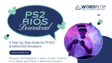 Step-by-step guide for PS2 BIOS download, presented by Wordplop