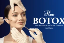 Woman receiving Botox treatments for self-care