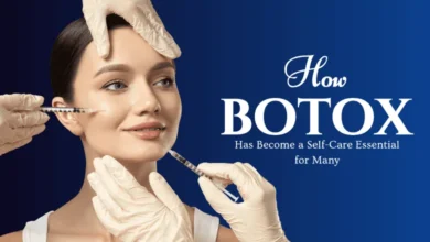 Woman receiving Botox treatments for self-care