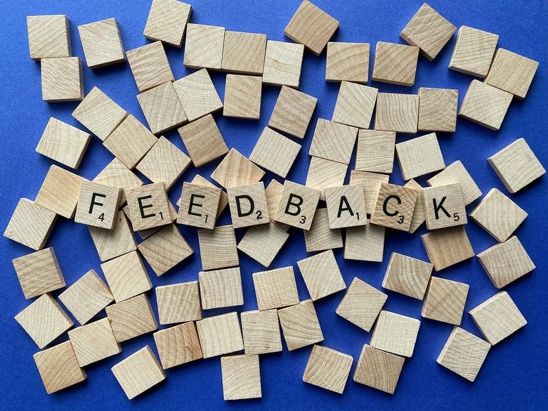 feedback scrabble word