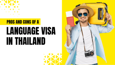 Explore the pros and cons of obtaining a language visa in Thailand for studying and living abroad.