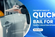 Article about the importance of quick bail for traffic violations