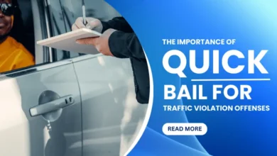 Article about the importance of quick bail for traffic violations