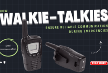 Walkie-talkies for reliable communication during emergencies.