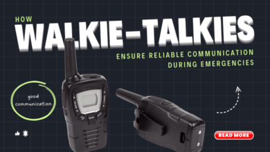 Walkie-talkies for reliable communication during emergencies.