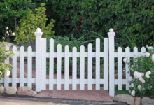 durable PVC fencing