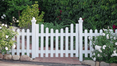 durable PVC fencing